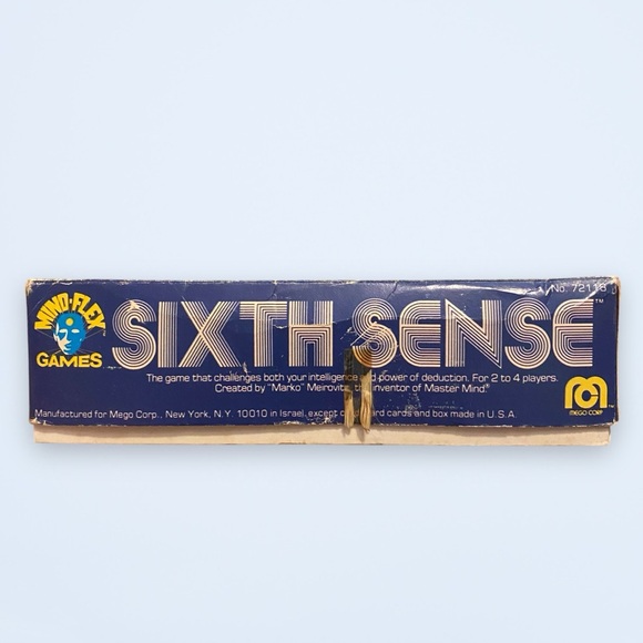 Vintage 1978 Mego Corp Mind Flex Sixth Sense Game Complete - Picture 9 of 10